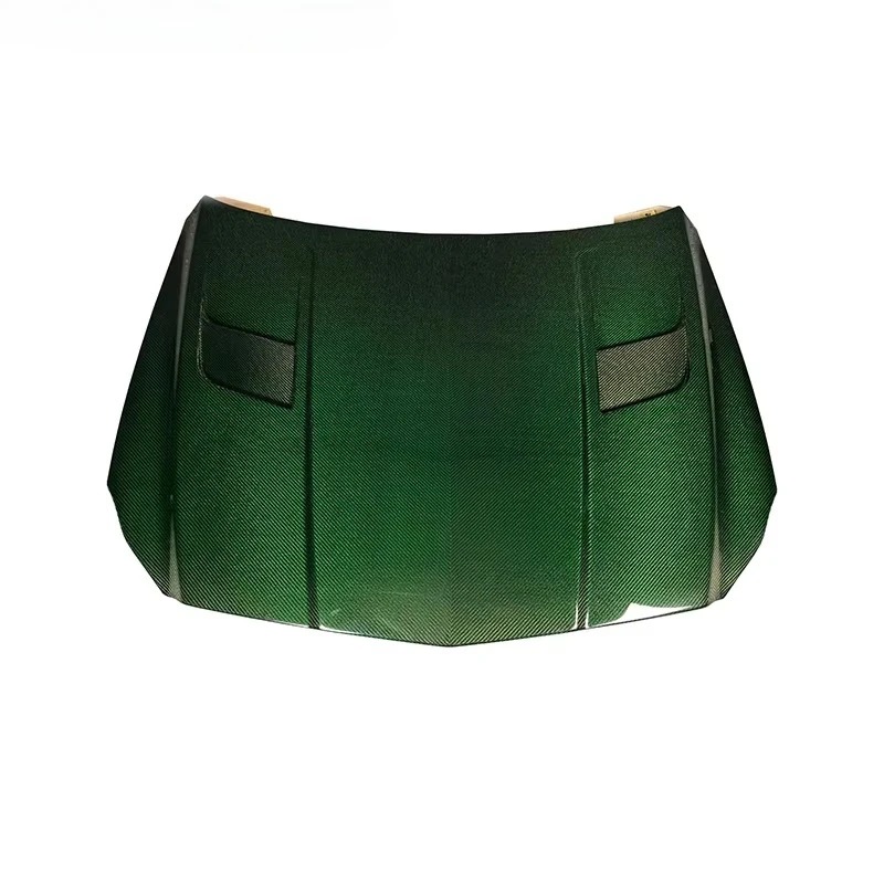 High Quality Carbon Fiber Front Hood for  W218 CLS63 Auto Parts for Modification and Replacement Wholesale